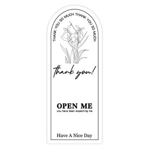 Beautiful Floral Decor <b>Gift</b> Tag Stickers Multipurpose Decorative <b>Labels</b> For Retail Small Business <b>Gift</b> Box Package Decoration - Product Image 5