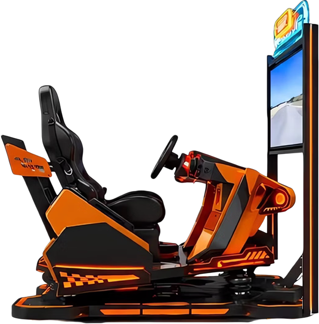 Indoor VR 3D Car GT Racing Simulator Cockpit 4 DOF Motion Platform Sim Racing Cockpit Coin Operated Games