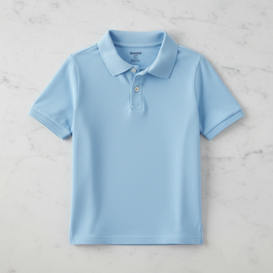 Polo en piqué uniforme, prix d'usine, respirant et à séchage rapide, polo uniforme scolaire avec logo - Product Image 2
