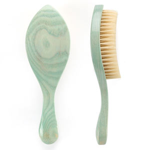 <span class=keywords><strong>Brosse</strong></span> à Cheveux en Bois Nouveau Modèle avec Logo Personnalisé, 100 % Soie <span class=keywords><strong>de</strong></span> <span class=keywords><strong>Sanglier</strong></span> Douce, Moyenne ou Dure, Courbe 360 pour Hommes - Product Image 2