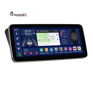 Podofo 12,3 ''Android Car Stereo 8 Core 4 + 64G/2 + 32G <span class=keywords><strong>CarPlay</strong></span>/Android Auto/GPS/WIFI/RDS/DSP/IPS para Audi Q5 2010-2018 Dropshipping - Product Image 1
