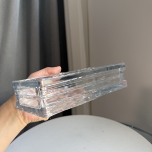 Hohlglas steine Kunden spezifische Großhandel Individuation Klarglas steine für hochwertige dekorative Bausteine Ideal - Product Image 4