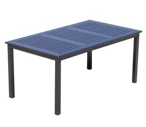 Outdoor waterproof aluminum furniture modern minimalist design dining <b>table</b> for restaurants, parks, homes,garden - Product Image 1