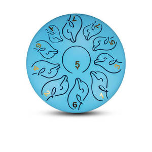 Эфирный барабан, Барабан забвения, Барабан с язычковыми струнами, Барабан без забот, Ударный инструмент, Цветной полый барабанный диск - Product Image 6