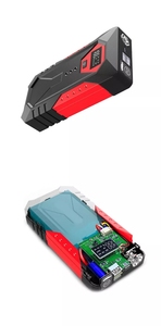 Puissance de démarrage de voiture forte sortie 12000MAH chargeur de batterie d'urgence Boost démarrage de voiture pic 600A 12V saut de voiture - Product Image 6