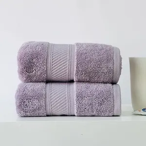 Großhandel sauna handtuch individuelles 35*75cm hand handtuch und 70*140cm farbige bad towles 2 stück handtuch set