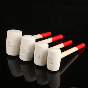 Martillo <span class=keywords><strong>de</strong></span> <span class=keywords><strong>Goma</strong></span> Blanco Duradero para Reparación y Mantenimiento <span class=keywords><strong>de</strong></span> Pisos con Mango <span class=keywords><strong>de</strong></span> Madera, Marca Boyuan, Personalizable OEM - Product Image 1