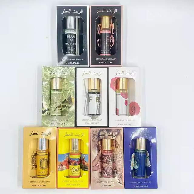 Source Factory Local Hot 6ml Arabian Dubai Middle East Women Perfume Mini Gift Set Powdery Long Lasting Rich Scent Travel Spray