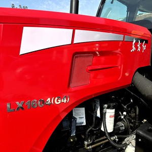 Tracteur agricole à quatre roues motrices avec essieu arrière renforcé, charrue rotative à grandes roues double usage Red Lx1604 - Product Image 6