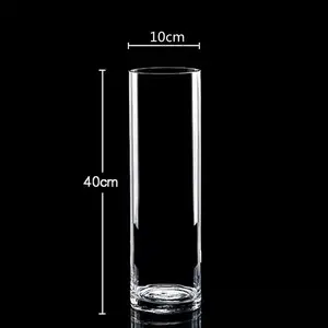 Classic Large Size Home Decoration Glass Vase