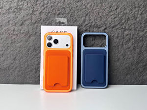 เคสโทรศัพท์แบบขายส่งพร้อมสายคล้องมือ วัสดุคาร์บอนไฟเบอร์ PC TPU 3 in 1 พร้อมขาตั้ง สำหรับ iPhone Samsung ไม่ใช่แม่เหล็ก - Product Image 4