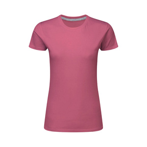 Camiseta de Mujer 100% Algodón Ecológico con Acabado Refinado y Función Antiarrugas, Corte Regular para Uso Diario - Product Image 1