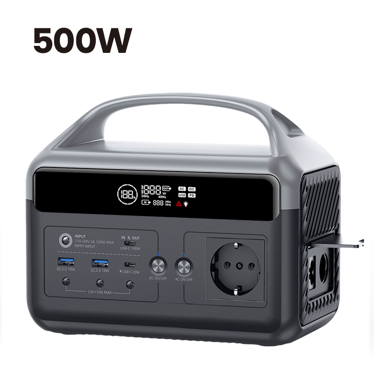 500W~ 444Wh