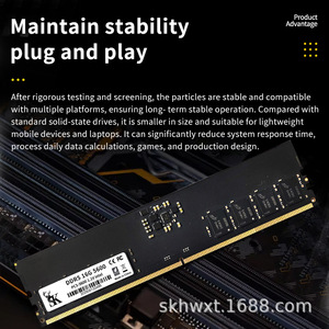 Módulo de Memoria DDR5 32G 5600MHz para PC de Escritorio, Actualización de RAM para Juegos - Product Image 5