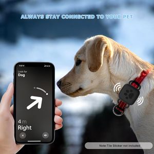Funda <span class=keywords><strong>de</strong></span> Silicona para Tile Mate <span class=keywords><strong>2022</strong></span> / 2024, Cubierta Protectora Totalmente Impermeable para Collar <span class=keywords><strong>de</strong></span> Perro o Gato, Soporte Antipérdida para Localizador - Product Image 5