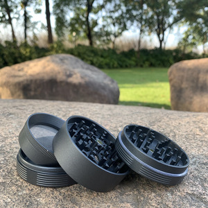 Aluminum 4 Parts <strong>Herb</strong> <strong>Grinder</strong> Ceramic Surface Non-Stick Tobacco <strong>Grinder</strong> 62mm <strong>Grinder</strong> <strong>Herb</strong> Custom logo <strong>Herb</strong> Mill - Product Image 3