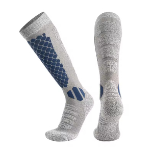 Wholesale Custom Logo Winter Wool <b>Socks</b> – Adult Outdoor Sport Crew <b>Socks</b> Moisture Wicking Warm Knitted Newest Design - Product Image 4