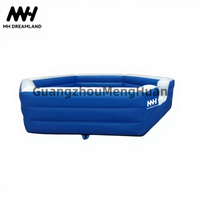 Barrière de sécurité gonflable en PVC de haute qualité pour enfants, clôture de jeu de jardin, barrière anti-choc pour aire de jeux, motif de dessin animé personnalisé