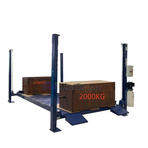 Elevador de Estacionamiento de Dos Niveles para Dos Autos, Precio Directo de Fábrica, Equipo de Estacionamiento para Garaje, Precio al por Mayor - Product Image 1