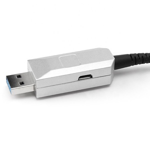 Câble d'extension hybride actif en <span class=keywords><strong>fibre</strong></span> <span class=keywords><strong>optique</strong></span> USB 3.0 AOC de 10 mètres pour l'alimentation électrique et les câbles de communication - Product Image 4