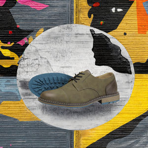 Chaussures habillées à lacets pour hommes de 8 cm, souples, antidérapantes, semelle résistante à l'usure, respirantes, confortables, grandes tailles, style vintage, couleur unie simple - Product Image 3