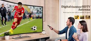 <span class=keywords><strong>Antena</strong></span> de <span class=keywords><strong>TV</strong></span> <span class=keywords><strong>exterior</strong></span> de gratis para recibir señal de <span class=keywords><strong>TV</strong></span> digital local - Product Image 4