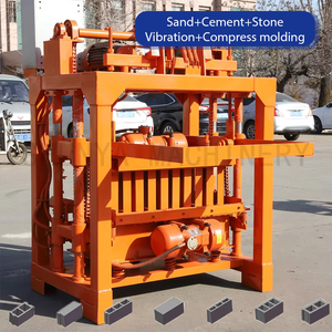 Máquina <span class=keywords><strong>para</strong></span> Hacer Bloques de Cemento QM4-40, Equipo de Fabricación de Ladrillos Pequeños <span class=keywords><strong>para</strong></span> Pequeñas Empresas, de China - Product Image 1