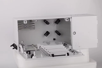 Boîtier de terminaison FTTH 48 fibres - Boîtier de distribution de fibre optique intérieur pour réseaux FTTX/GPON