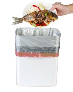 ถุงขยะหัวหม่าเหิงชุน 4 แกลลอน ถุงขยะแบบมีเชือกผูก แข็งแรง ทนทาน สีเทา บรรจุ 15 ถุง - Product Image 6