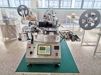 Machine de découpe de logos entièrement automatique par micro-ordinateur JQ-3010, 600 pièces/min, largeur 10-100 mm, certifiée CE, pour la découpe d'étiquettes en tissu