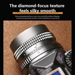Cheecar 50mm F1.4 Full <b>Frame</b> Portrait Lens, <b>Large</b> Aperture Prime Lens Fit E RF Z L Mount Cameras - Product Image 5