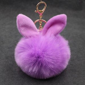 Lapin mignon grande <span class=keywords><strong>fourrure</strong></span> boule <span class=keywords><strong>porte</strong></span>-clés <span class=keywords><strong>pompon</strong></span> moelleux <span class=keywords><strong>fourrure</strong></span> <span class=keywords><strong>pompon</strong></span> promotionnel lapin <span class=keywords><strong>porte</strong></span>-clés pour voiture breloques lapin boule de <span class=keywords><strong>fourrure</strong></span> <span class=keywords><strong>porte</strong></span>-clés - Product Image 5