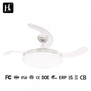 Ventilador de Techo LED con Luz, Diseño Silencioso, Profesional, para Interiores, Sala de Estar, 36 Pulgadas, 42 Pulgadas, Retráctil, Invisible, con Motor BLDC - Product Image 6