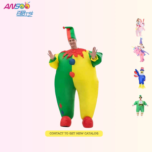 Divertido evento de Halloween carnaval desfile fiesta rendimiento <span class=keywords><strong>payaso</strong></span> inflable Cosplay traje <span class=keywords><strong>gordo</strong></span> inflable <span class=keywords><strong>disfraz</strong></span> - Product Image 1