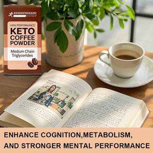 OEM 100% Natural de alto rendimiento Keto café en polvo desintoxicación y potenciador del metabolismo adelgazante <span class=keywords><strong>dieta</strong></span> cetogénica café - Product Image 4