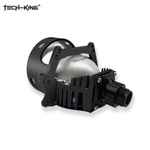 Coche 3 pulgadas LED lente faro 3000K 4300K 6000K CSP chips <span class=keywords><strong>bi</strong></span> led 3 colores instalación sin pérdidas proyector lente faros - Product Image 3