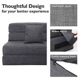 Meilleure vente Conception personnalisée canapé-lit multifonction lit en tissu lit pliable moderne meuble pliable en <span class=keywords><strong>bois</strong></span> à mémoire de forme - Product Image 5