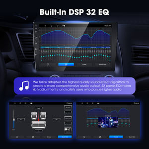 9 дюймов сенсорный экран Поддержка разделенного экрана CarPlay андроид Авто универсальный автомобильный стерео андроид система мультимедийный плеер - Product Image 5