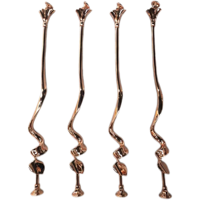 Balustre d'escalier en alliage d'aluminium et de magnésium, acier inoxydable, style serpentin, pour intérieur de ferme, garde-corps ornemental – Fourniture directe usine