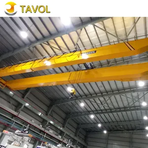 Tavol European Design CE Certificate Easy Operated Overhead Traveling Crane Price 5 Ton 10t 15t 20t Bridge Crane