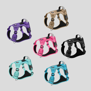 Arnés de Poliéster para Perro Compatible con Airtag, Correa de Pecho para Entrenamiento al Aire Libre y Correa Antipérdida - Product Image 3