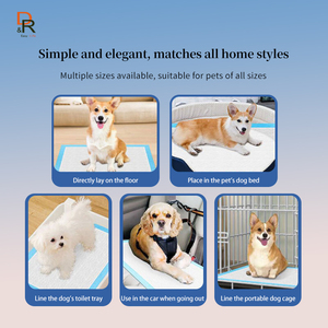 Almohadillas desechables personalizadas de fábrica para orinar de perros, pedido pequeño, envío rápido, a prueba de fugas y alta absorción - Product Image 6