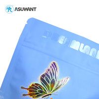 Sacs alimentaires en plastique personnalisés avec impression braille, vernis UV brillant, finition mate douce au toucher, pochette d'emballage