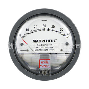 TE2000 Micro Differential Pressure <b>Gauge</b>, Pointer Type, Circular Indicating Differential Pressure <b>Gauge</b> - Product Image 4