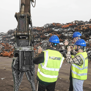 Cisaille hydraulique de démolition de véhicules HOMIE 15T 20T pour le déchiquetage de voitures et la démontage de débris automobiles - Product Image 3
