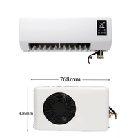 Climatiseur 24V DC pour semi-remorque, Climatiseur 12V pour stationnement, Unité de climatisation split silencieuse à onduleur, Nouveauté 2026, Meilleures ventes
