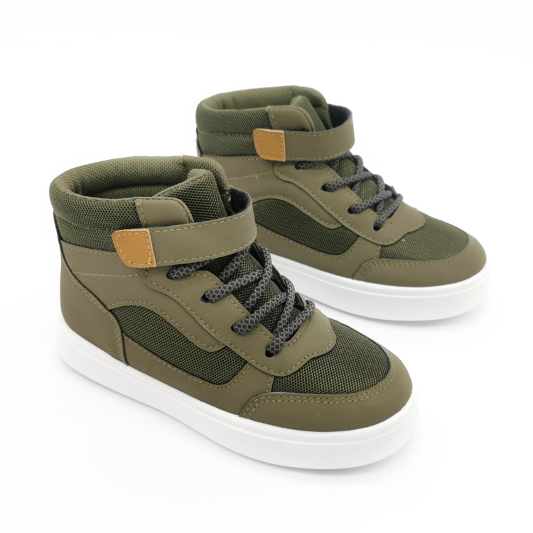 Весна-Осень 2021, быстрая доставка, кроссовки средней высоты для мальчиков и студентов с новым дизайном