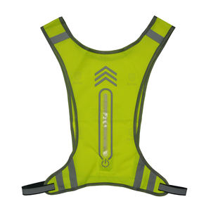 LED ricaricabile ad alta visibilità rosso luci lampeggianti Moto <span class=keywords><strong>sicurezza</strong></span> stradale giubbotto da corsa riflettente - Product Image 2