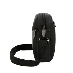 Men's Crossbody Bag Oxford Cloth <b>Mini</b> <b>Backpack</b> Black Urban Minimalism Leisure Travel Spring 2024 - Product Image 4