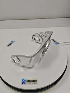 Service de tournage CNC sur mesure selon dessin, raccord de dérivation d'eau en aluminium anodisé bleu, pièce CNC pour pièces de jet ski - Product Image 5
